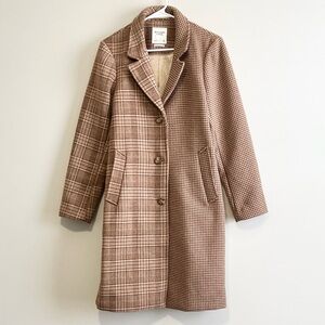 Abercrombie Wool Blend Dad Coat